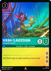 Hiram Flaversham Intrigued Inventor