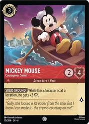 Mickey Mouse Courageous Sailor