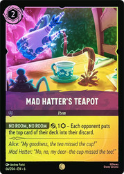 Mad Hatters Teapot
