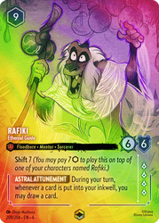 Rafiki - Ethereal Guide (Enchanted)
Azurite Sea
Single
Lorcana