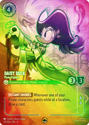 Daisy Duck - Pirate Captain (Enchanted)
Azurite Sea
Single
Lorcana