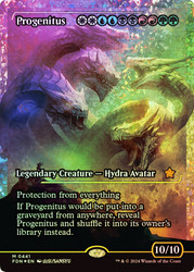 Progenitus (Showcase) (Fracture Foil)\nFoundations - Alternate Foil Variants\nSingle\nMagic The Gathering