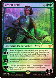 Vivien Reid (Prerelease) (Foundations)\nPromo: Date Stamped\nSingle\nMagic The Gathering