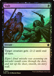 Stab\nFoundations\nSingle\nMagic The Gathering