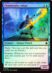 Elementalist Adept\nFoundations\nSingle\nMagic The Gathering