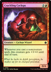Crackling Cyclops\nFoundations\nSingle\nMagic The Gathering