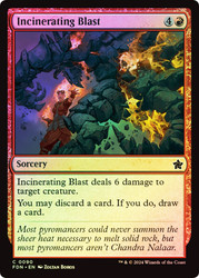Incinerating Blast\nFoundations\nSingle\nMagic The Gathering