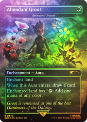 Abundant Growth (Marvel) (Secret Lair) (#870) (Borderless)\nPromo: General\nSingle\nMagic The Gathering