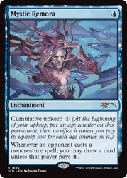 Mystic Remora (Secret Lair) (#1842)\nPromo: General\nSingle\nMagic The Gathering