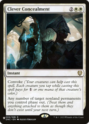 Clever Concealment\nPlaneswalker Symbol Reprints\nSingle\nMagic The Gathering