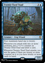 Twenty-Toed Toad\nPlaneswalker Symbol Reprints\nSingle\nMagic The Gathering
