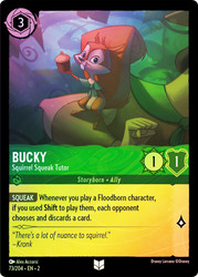 Bucky Squirrel Squeak Tutor Errata