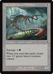 It of the Horrid Swarm (Retro Frame)\nInnistrad Remastered - Retro Frame\nSingle\nMagic The Gathering