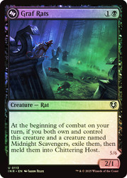Graf Rats // Chittering Host (Top)\nInnistrad Remastered\nSingle\nMagic The Gathering