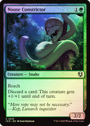 Noose Constrictor\nInnistrad Remastered\nSingle\nMagic The Gathering