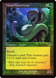 Noose Constrictor (Retro Frame)\nInnistrad Remastered - Retro Frame\nSingle\nMagic The Gathering