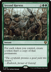 Second Harvest\nInnistrad Remastered\nSingle\nMagic The Gathering