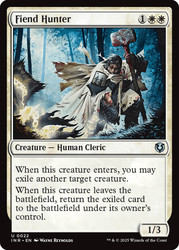 Fiend Hunter\nInnistrad Remastered\nSingle\nMagic The Gathering