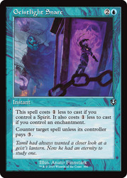 Geistlight Snare (Retro Frame)\nInnistrad Remastered - Retro Frame\nSingle\nMagic The Gathering