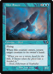 Mist Raven (Retro Frame)\nInnistrad Remastered - Retro Frame\nSingle\nMagic The Gathering