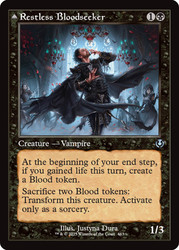Restless Bloodseeker // Bloodsoaked Reveler (Retro Frame)\nInnistrad Remastered - Retro Frame\nSingle\nMagic The Gathering