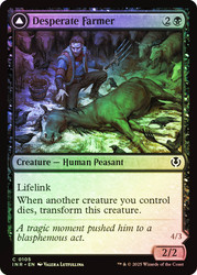 Desperate Farmer // Depraved Harvester\nInnistrad Remastered\nSingle\nMagic The Gathering