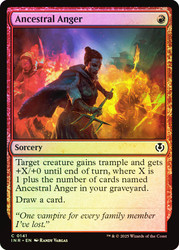 Ancestral Anger\nInnistrad Remastered\nSingle\nMagic The Gathering