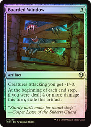 Boarded Window\nInnistrad Remastered\nSingle\nMagic The Gathering