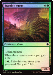 Bramble Wurm\nInnistrad Remastered\nSingle\nMagic The Gathering