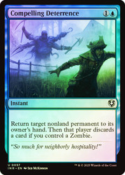 Compelling Deterrence\nInnistrad Remastered\nSingle\nMagic The Gathering