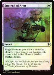 Strength of Arms\nInnistrad Remastered\nSingle\nMagic The Gathering