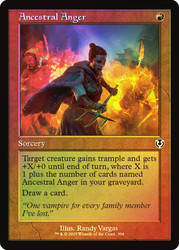 Ancestral Anger (Retro Frame)\nInnistrad Remastered - Retro Frame\nSingle\nMagic The Gathering