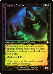 Asylum Visitor (Retro Frame)\nInnistrad Remastered - Retro Frame\nSingle\nMagic The Gathering