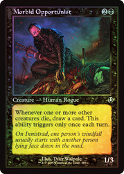Morbid Opportunist (Retro Frame)\nInnistrad Remastered - Retro Frame\nSingle\nMagic The Gathering