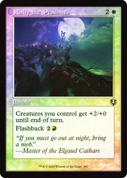 Rally the Peasants (Retro Frame)\nInnistrad Remastered - Retro Frame\nSingle\nMagic The Gathering