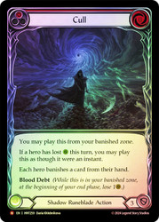 Cull
The Hunted
Single
Flesh and Blood