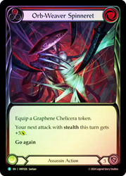 Orb-Weaver Spinneret (Red)
The Hunted
Single
Flesh and Blood