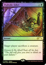 Diabolic Edict (Kadokawa Comics) (2024)\nPromo: General\nSingle\nMagic The Gathering