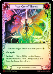 War Cry of Themis
The Hunted
Single
Flesh and Blood