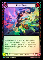 Silver Talons (Blue)
The Hunted
Single
Flesh and Blood