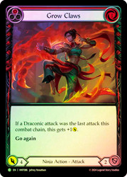 Grow Claws (Red)
The Hunted
Single
Flesh and Blood