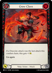 Grow Claws (Blue)
The Hunted
Single
Flesh and Blood