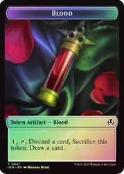 {Blood Token} // {Zombie Token} (#010)\nInnistrad Remastered\nSingle\nMagic The Gathering