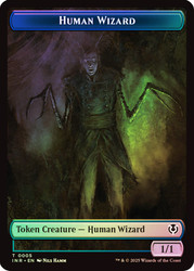 {Human Wizard Token} // {Jace, Unraveler of Secrets Emblem}\nInnistrad Remastered\nSingle\nMagic The Gathering