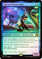 Vnwxt, Verbose Host\nAetherdrift\nSingle\nMagic The Gathering