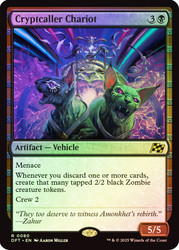 Cryptcaller Chariot\nAetherdrift\nSingle\nMagic The Gathering