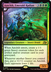 Aatchik, Emerald Radian\nAetherdrift\nSingle\nMagic The Gathering