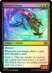 Boosted Sloop\nAetherdrift\nSingle\nMagic The Gathering