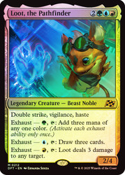 Loot, the Pathfinder\nAetherdrift\nSingle\nMagic The Gathering