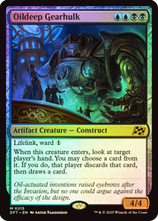 Oildeep Gearhulk\nAetherdrift\nSingle\nMagic The Gathering